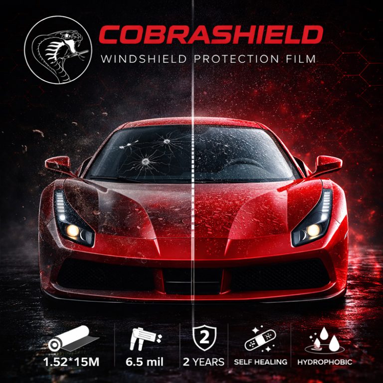 Windshield PPF – Cobra Shield